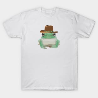 Cute Cowboy Frog T-Shirt